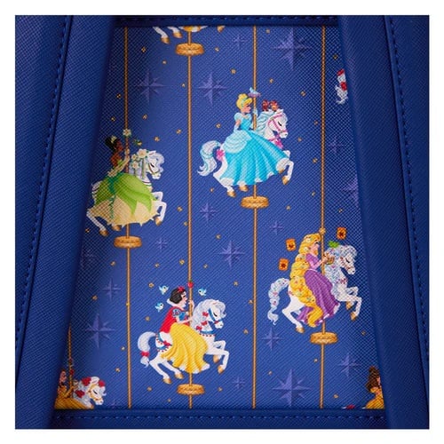 DISNEY - Karuzela księżniczek - Mini plecak Loungefly