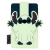 DISNEY - Stitch "Ghost" - etui na karty Loungefly