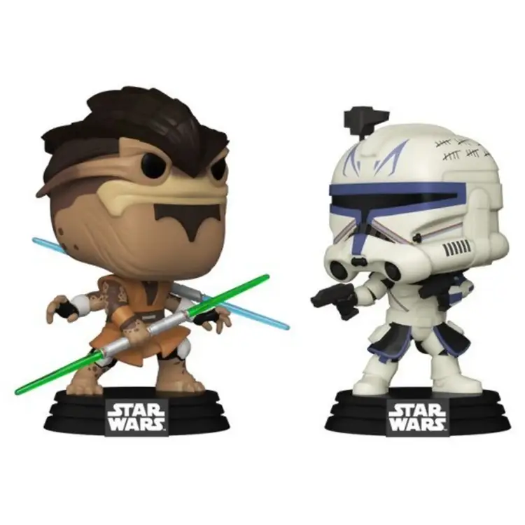 Funko POP! Star Wars: The Clone Wars - Pong Krell vs Captain Rex 2-Pack (Exclusive)