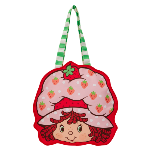 STRAWBERRY SHORTCAKE - Oversize Canvas Tote Bag LoungeFly