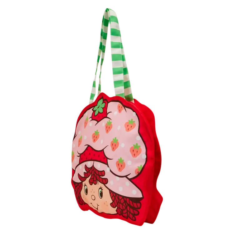 STRAWBERRY SHORTCAKE - Oversize Canvas Tote Bag LoungeFly