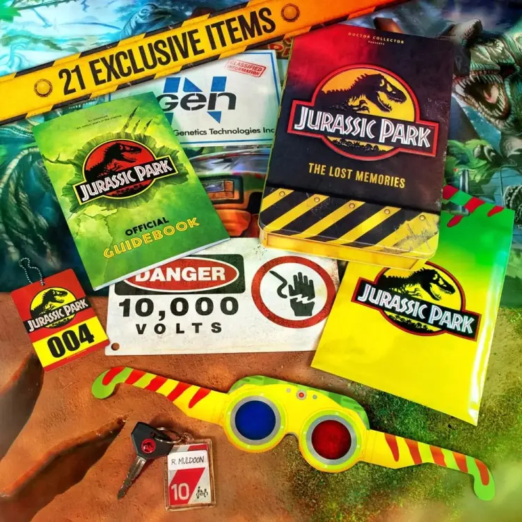 JURASSIC PARK - Pudełko kolekcjonerskie Zaginione wspomnienia