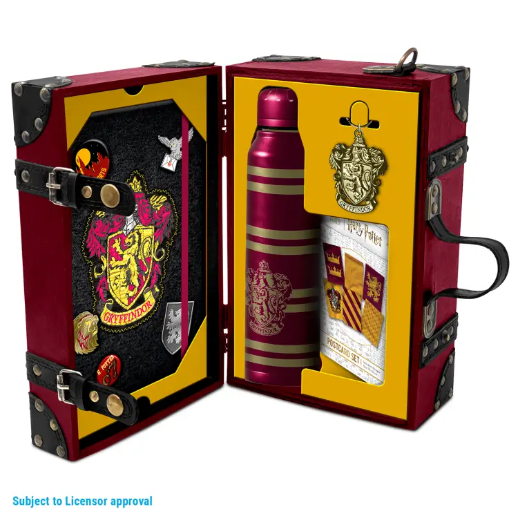 HARRY POTTER - Kolorowy herb Gryffindoru - zestaw upominkowy premium