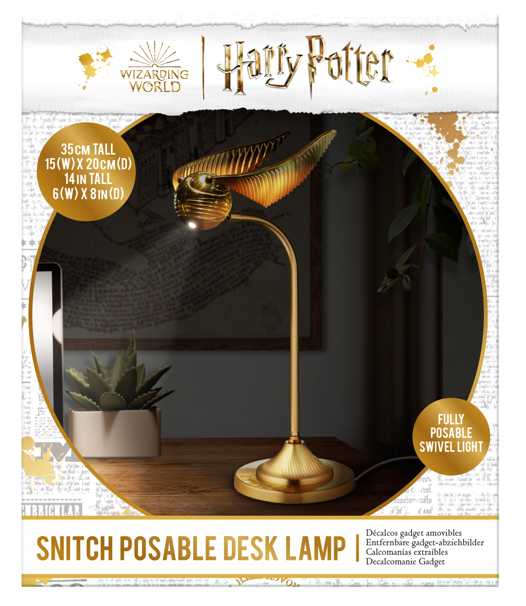 HARRY POTTER - Złoty Czarodziej - Lampka biurkowa 36 cm