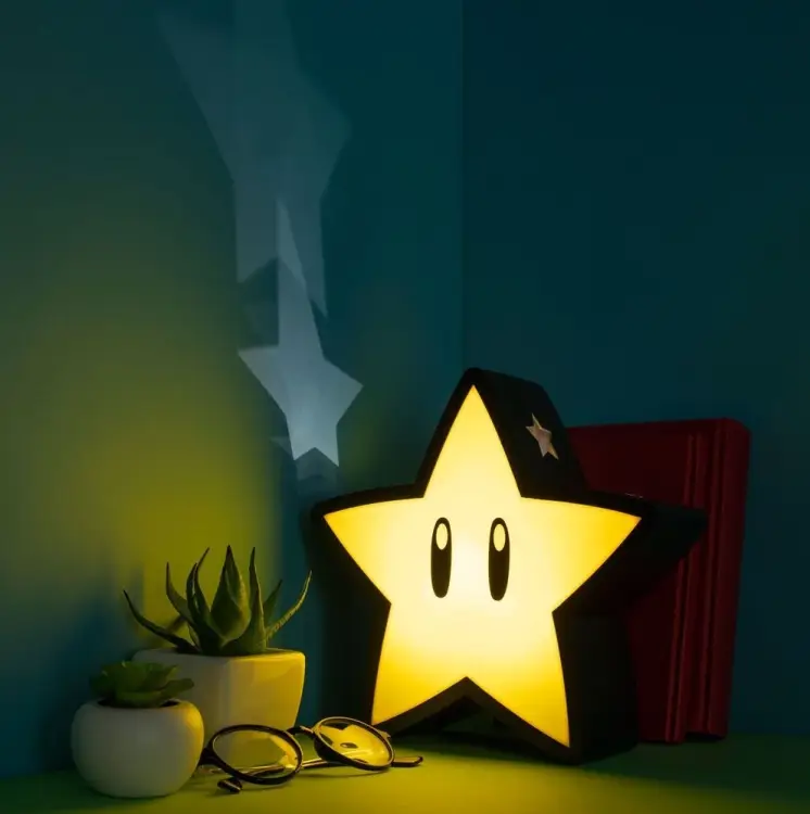 SUPER MARIO - Super Star - Lampka USB