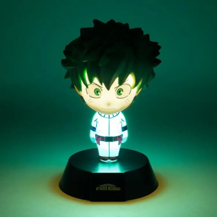 MY HERO ACADEMIA - Izuku Midoriya - Lampa z ikoną 3D