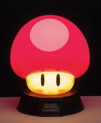 SUPER MARIO - Mushroom - Icon Light - 3,9 cala