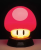 SUPER MARIO - Mushroom - Icon Light - 3,9 cala