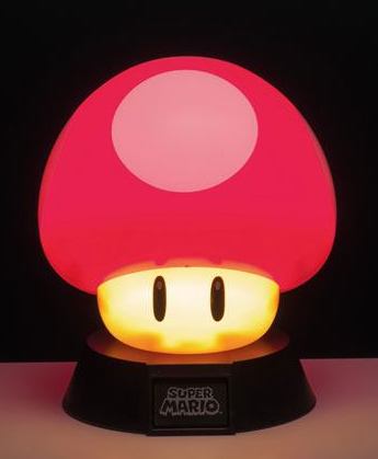 SUPER MARIO - Mushroom - Icon Light - 3,9 cala