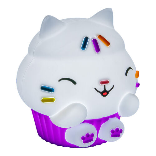 CAKEY CAT - silikonowa lampka "SquishyGlo" z akumulatorem 16 cm