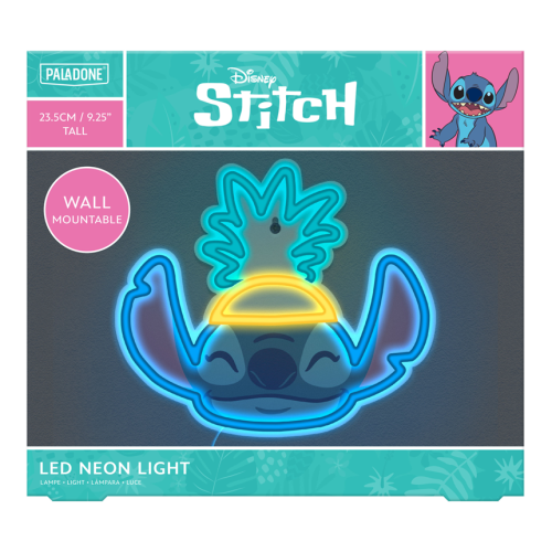 Paladone Disney Lilo i Stitch - Stitch Pineapple - Neonowa lampa LED