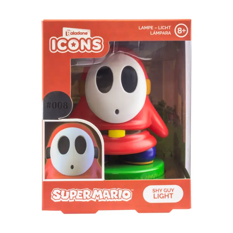 SUPER MARIO - Shy Guy - Icon Lamp 4 cale