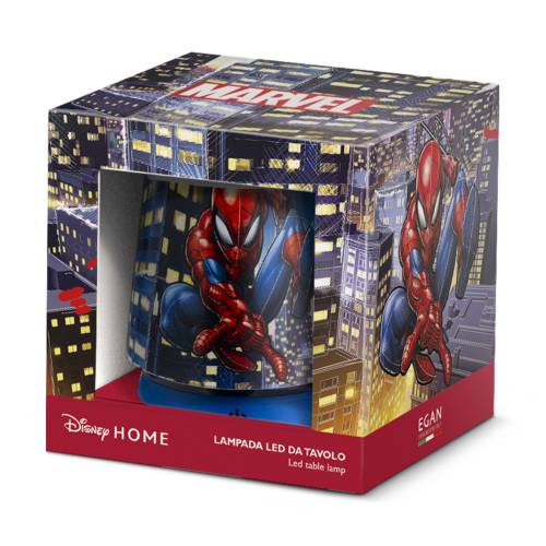 SPIDER-MAN - ładowalna stołowa lampa LED - 11 cm