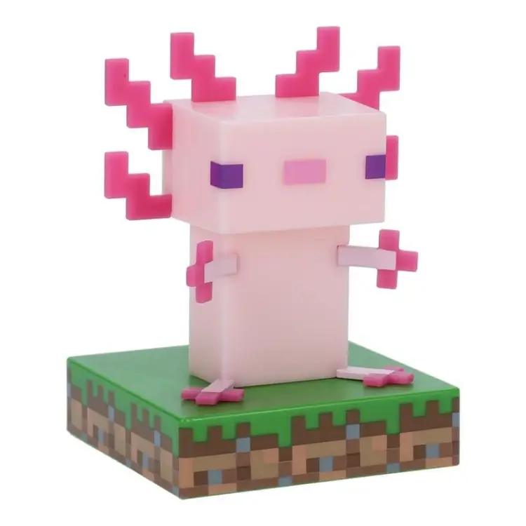 MINECRAFT - Axolotl - Icon Light 4,3 cala