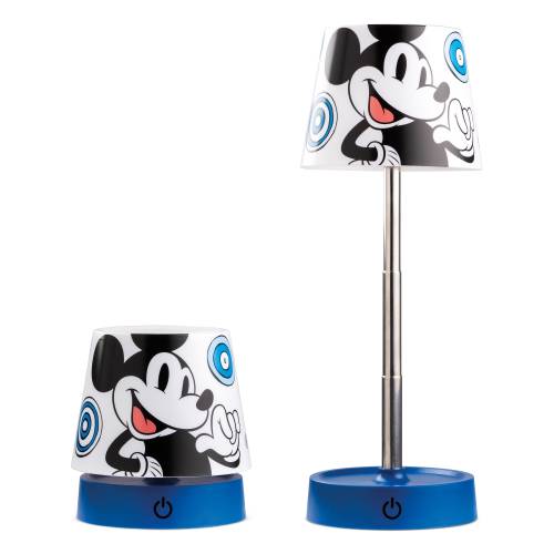 MICKEY - ładowalna stołowa lampa LED - 11 cm