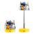 STITCH - biała - ładowalna stołowa lampa LED - 11 cm