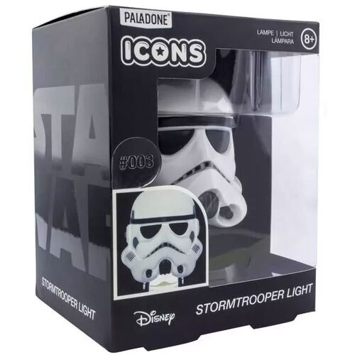 STAR WARS - Stormtrooper - Lampa świetlna z ikoną 3D