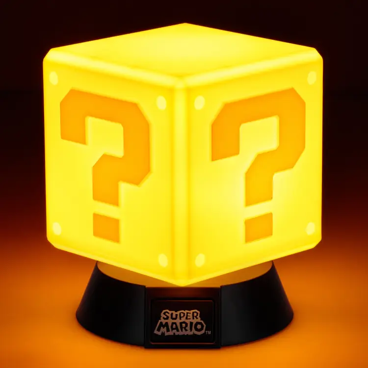 SUPER MARIO - Blok pytań - Icon Light - 3,9 cala