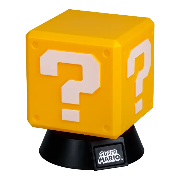 SUPER MARIO - Blok pytań - Icon Light - 3,9 cala