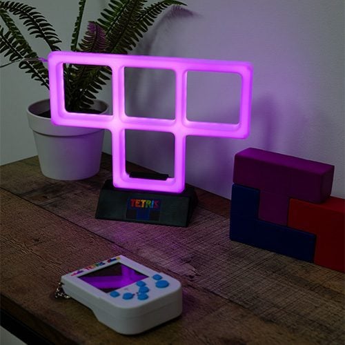 TETRIS - Purple T - Neonowe światło nastrojowe