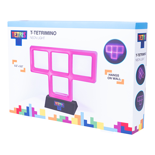 TETRIS - Purple T - Neonowe światło nastrojowe