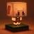 MINECRAFT - Świnia - Lampa z ikoną 4,3 cala