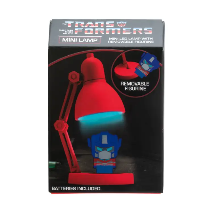 TRANSFORMERS - Mini lampa biurkowa - 9,5 cm