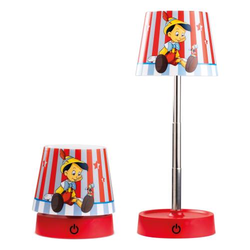 PINOCCHIO - Akumulatorowa stołowa lampa LED - 11 cm