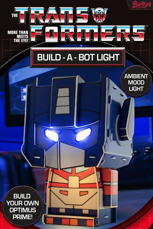 TRANSFORMERS - Optimus - Światło - Zestaw DIY - 22cm