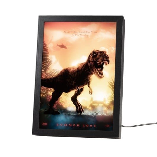JURASSIC PARK - Druk LED w ramce 28x20x5cm