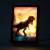 JURASSIC PARK - Druk LED w ramce 28x20x5cm