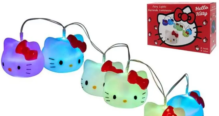 HELLO KITTY - Girlanda LED - 47 cali
