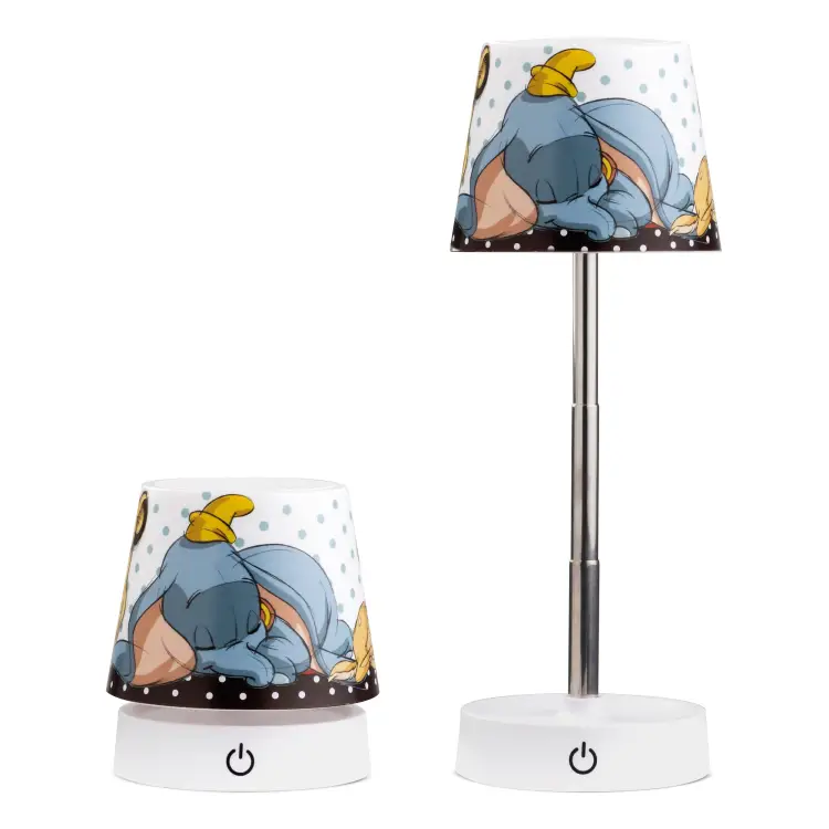 DUMBO - ładowalna stołowa lampa LED - 11 cm