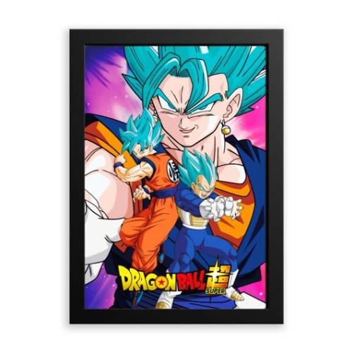 DRAGON BALL SUPER - Nadruk LED w ramce 28x20x5cm