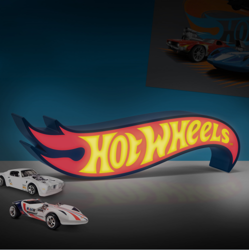 HOT WHEELS - Logo - Lampka w kształcie 31,3 cm