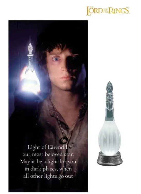 Grupo Erik Władca Pierścienia - Światło Earendila - Lampa dekoracyjna 19 cm