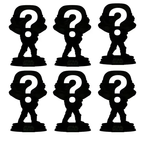 6x STAR WARS Mystery Funko pop! -  NIESPODZIANKA Losowa figurka Funko POP!