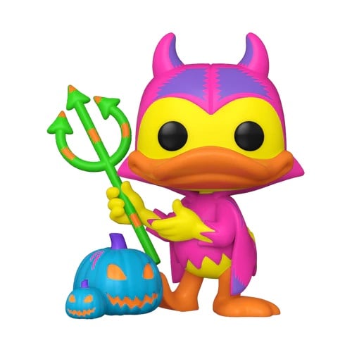 DISNEY - POP N° 1446 - Diabeł Donald z pościgiem (czarne światło)