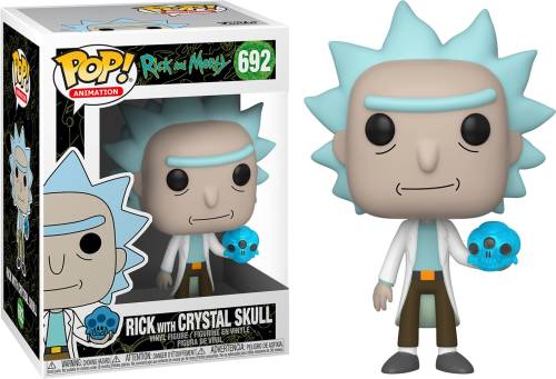 RICK & MORTY - POP N° 692 - Rick z kryształową czaszką