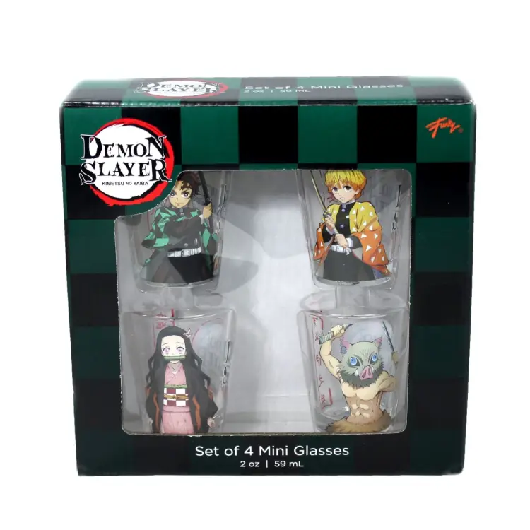 DEMON SLAYER - Grupa - 4 Shot Glass 57ml