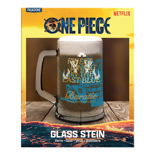 ONE PIECE NETFLIX - Szklany kufel