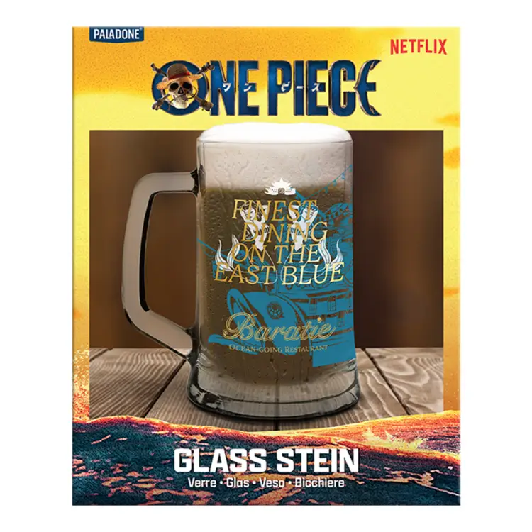 ONE PIECE NETFLIX - Szklany kufel
