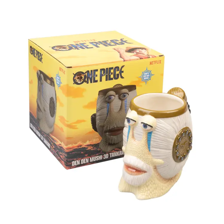 ONE PIECE NETFLIX - Den Den Mushi - Kufel 3D 800ml