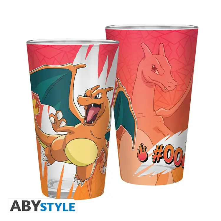 POKEMON - Charizard - Szklanka Premium XXL 400ml