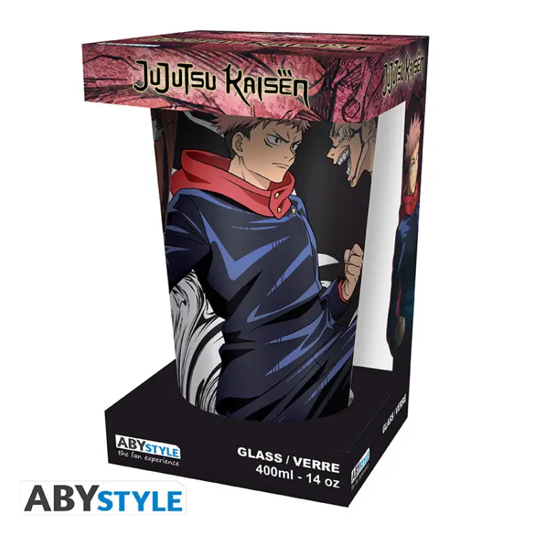 JUJUTSU KAISEN - Itadori vs Sukuna - Szklanka XXL 400ml