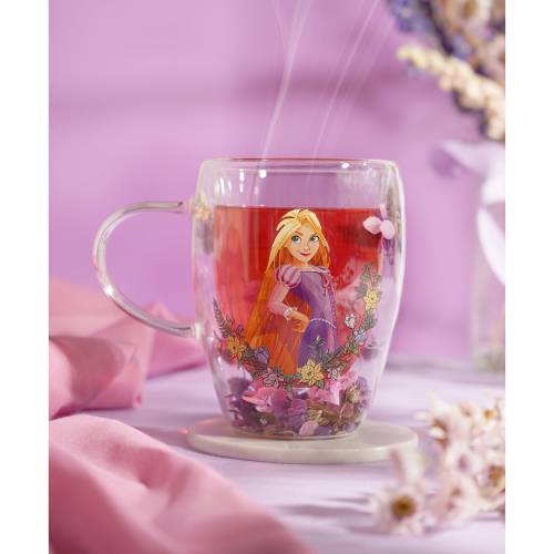 Widdop Disney Princess - Rapunzel - Szklanka ze suszonym kwiatami 295ml