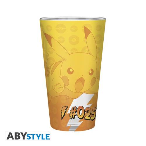 POKEMON - Pikachu "Metal Effect" - Szklanka Premium XXL 400ml