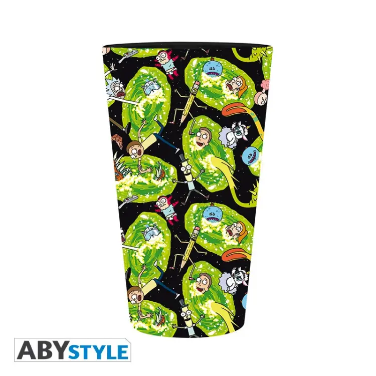 RICK & MORTY - Szklanka XXL 400ml - Portale
