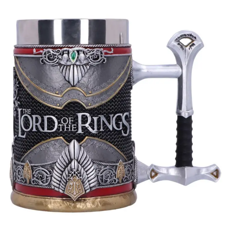 Nemesis The Lord of the Rings - Aragorn - Kufel żywiczny 16cm