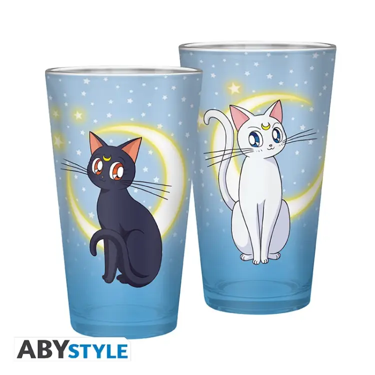 SAILOR MOON - Luna & Artemis - Szklanka XXL 400ml